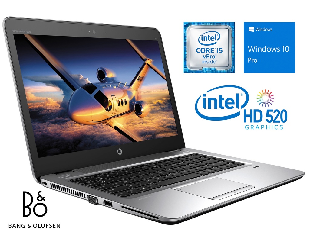 [RICONDIZIONATO] HP ELITEBOOK 840 G3 CORE I5-6200U 2.30 GHZ / 8 GB / 256 GB SSD / WIFI / BT / CAM / INTEL / 1920X1080