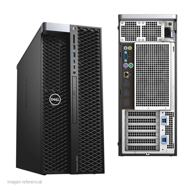 [RIGENERATO GRADE A] DELL PRECISION 5820 XEON W-2123 3.60 GHZ / 64 GB / 512 GB SSD / NVIDIA QUADRO P2000 | Garanzia 12 mesi